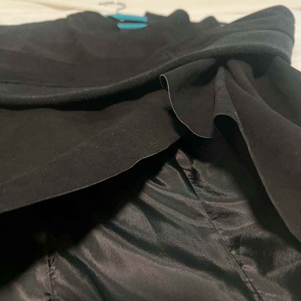 Leather soft suede jacket